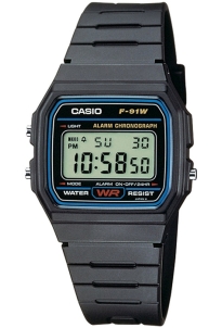Часы CASIO F-91W-1YEG